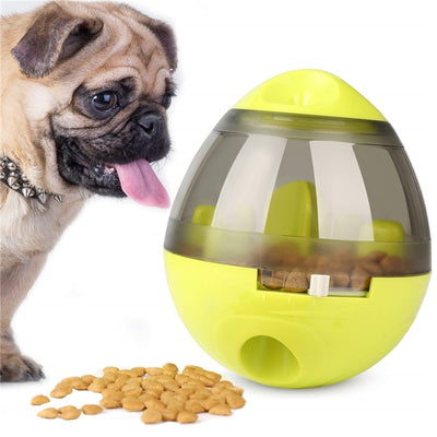 New Interactive Dog Cat Food Treat Ball Bowl Toy - thepetvision.com