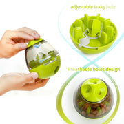 New Interactive Dog Cat Food Treat Ball Bowl Toy - thepetvision.com