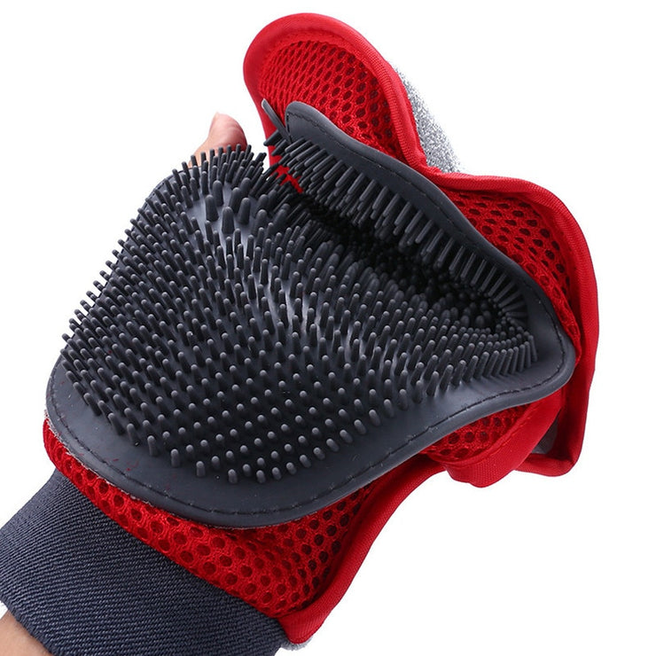 Pet Grooming Gloves - thepetvision.com