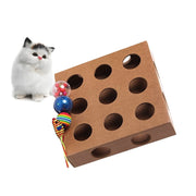 Interactive Pet Cat Puzzle Box Toy - thepetvision.com