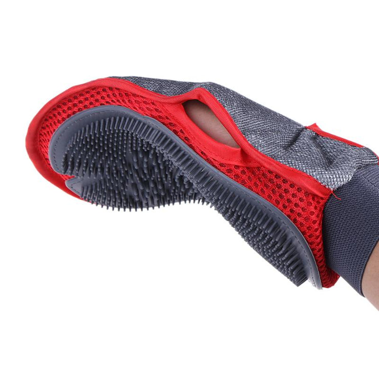 Pet Grooming Gloves - thepetvision.com