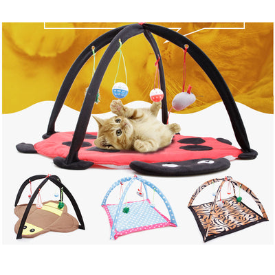 Pet Cat Tent Bed Playing Toy - thepetvision.com