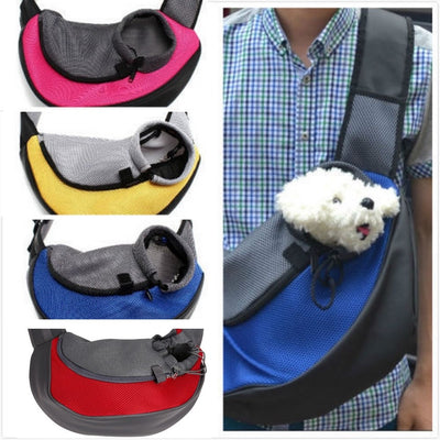 Pet Carrier Sling Travel Shoulder Bag - thepetvision.com