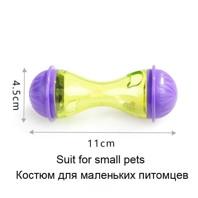 New Interactive Dog Cat Food Treat Ball Bowl Toy - thepetvision.com