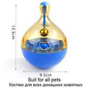 New Interactive Dog Cat Food Treat Ball Bowl Toy - thepetvision.com