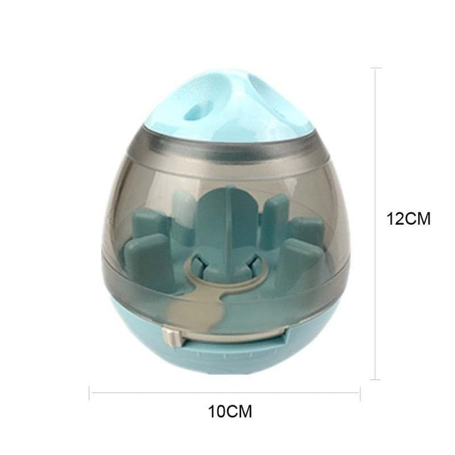 New Interactive Dog Cat Food Treat Ball Bowl Toy - thepetvision.com