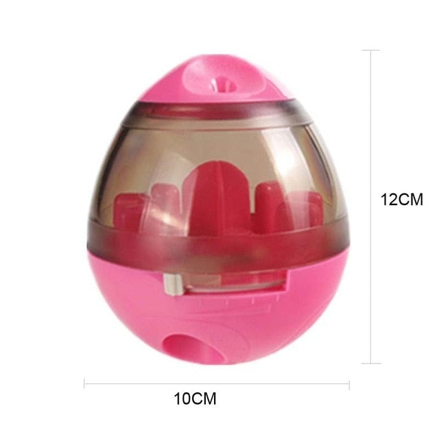 New Interactive Dog Cat Food Treat Ball Bowl Toy - thepetvision.com