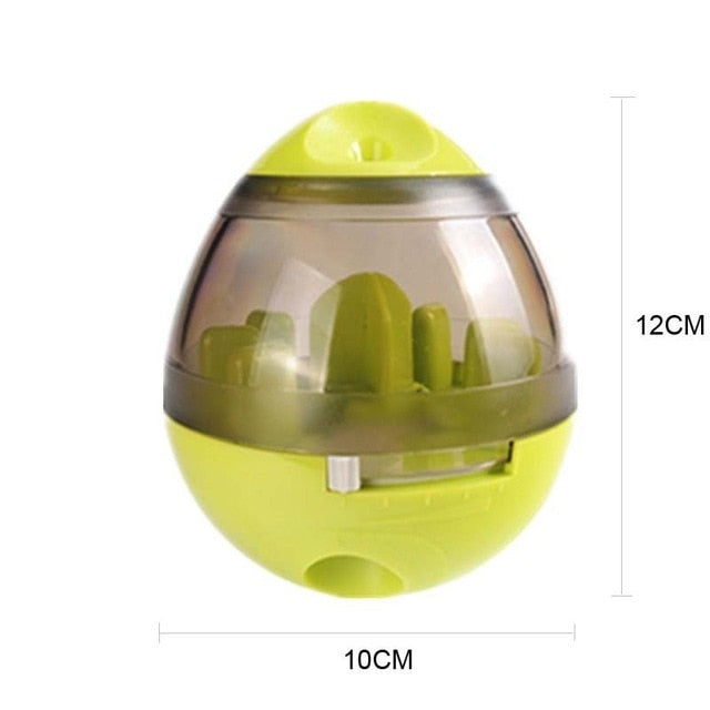 New Interactive Dog Cat Food Treat Ball Bowl Toy - thepetvision.com