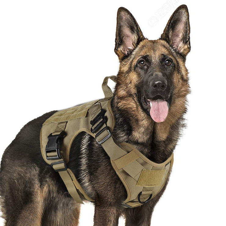 Military Tactical Dog Harness - thepetvision.com