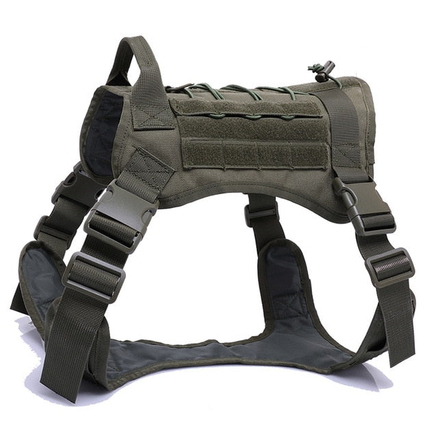Military Tactical Dog Harness - thepetvision.com