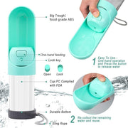 Portable Pet Dog Water Bottle Drinking Bowls - thepetvision.com