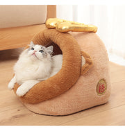 Pet Cat Bed Indoor Kitten House - thepetvision.com