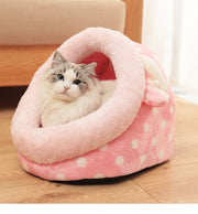 Pet Cat Bed Indoor Kitten House - thepetvision.com